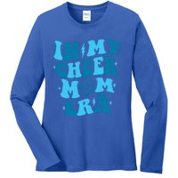 Cheerleader Mom Funny Gift Ladies Long Sleeve Shirt