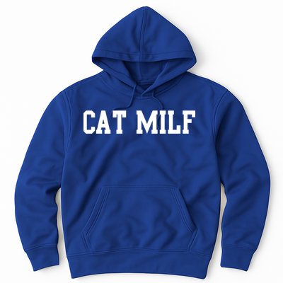 Cat Milf Funny Cat Mom Cat Lovers Cute Gift Hoodie