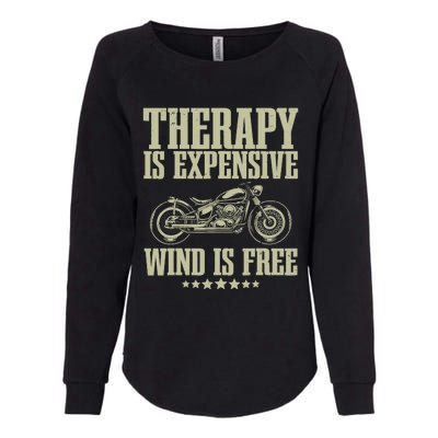 Cool Motorcycle For Wo Motorcycle Lovers Bike Rider Womens California Wash Sweatshirt