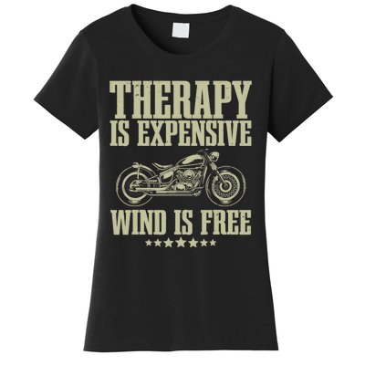 Cool Motorcycle For Wo Motorcycle Lovers Bike Rider Women's T-Shirt