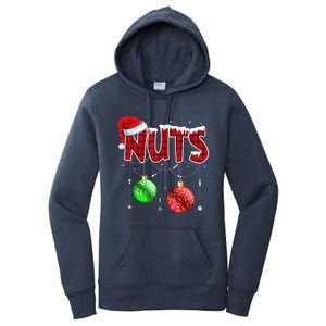 Chestnuts Matching Family Funny Chest Nuts Christmas Couples Great Gift Women's Pullover Hoodie