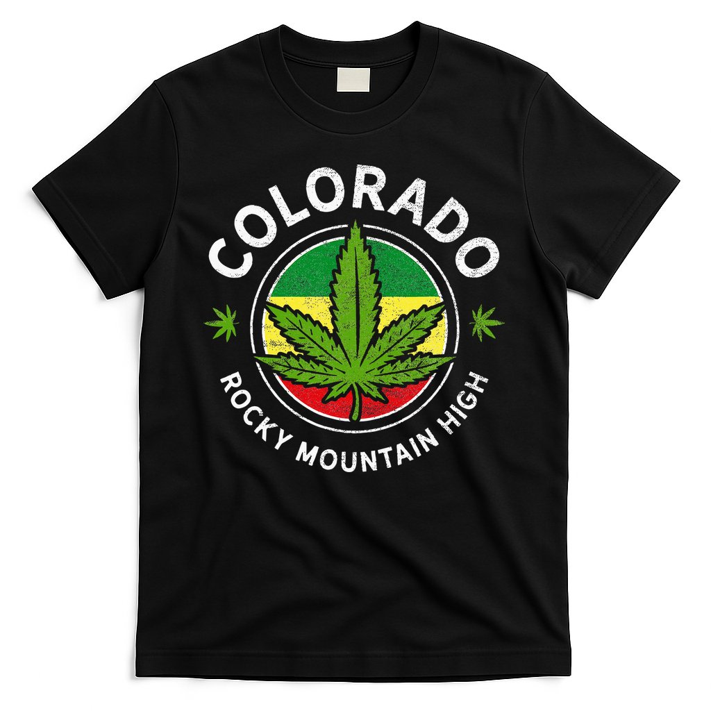 Colorado Marijuana Funny Weed Cannabis T-Shirt