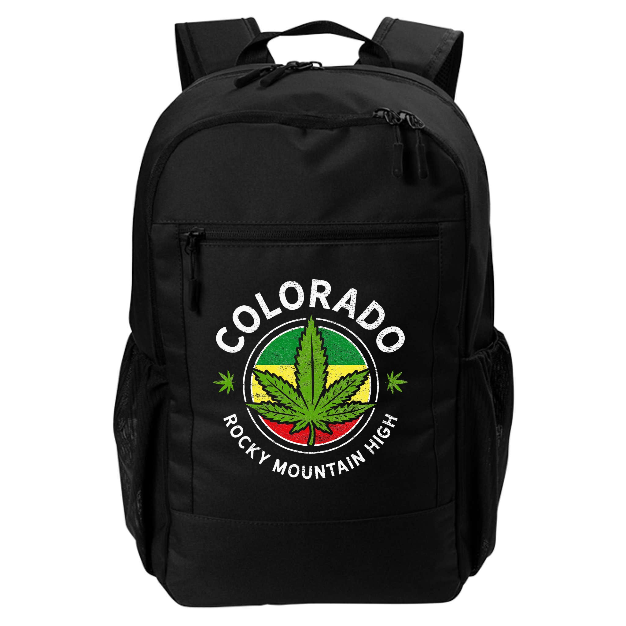 Colorado Marijuana Funny Weed Cannabis Backpack