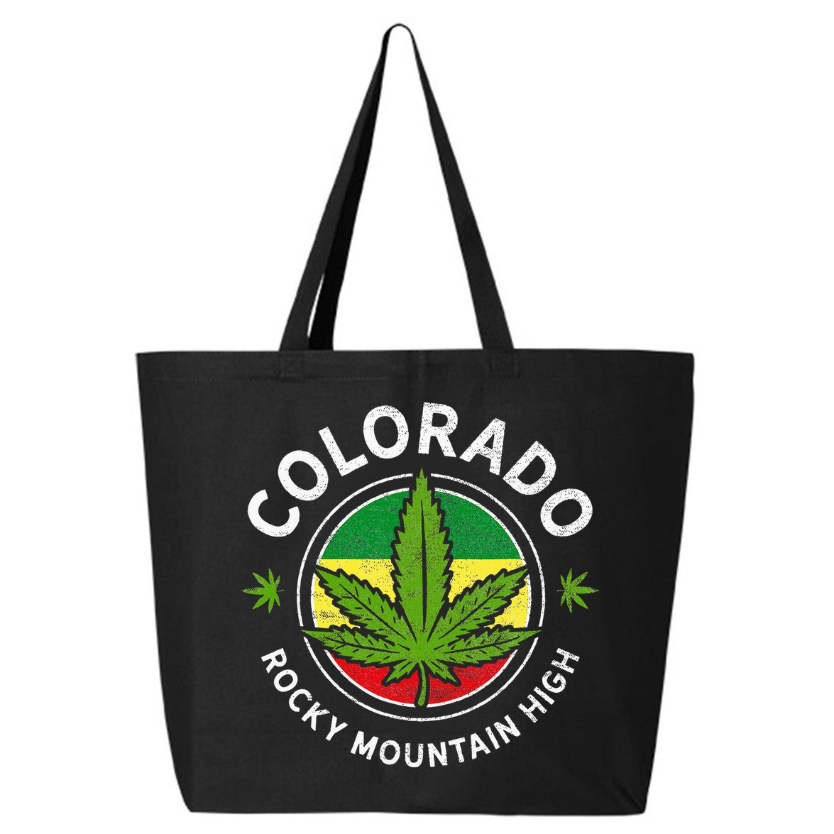 Colorado Marijuana Funny Weed Cannabis 25L Jumbo Tote