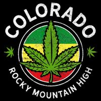 Colorado Marijuana Funny Weed Cannabis Kids Hoodie
