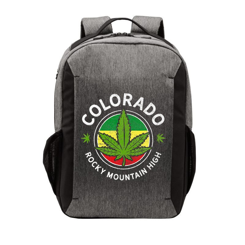Colorado Marijuana Funny Weed Cannabis Vector Backpack
