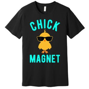 Chick Magnet Funny Easter For Boy Premium T-Shirt