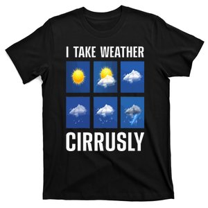 Cute Meteorologist For Weather Meteorology Report T-Shirt