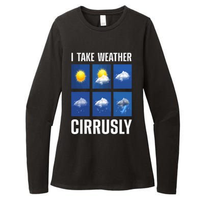 Cute Meteorologist For Weather Meteorology Report Womens CVC Long Sleeve Shirt