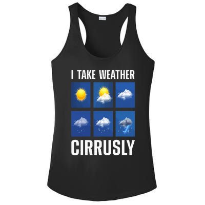 Cute Meteorologist For Weather Meteorology Report Ladies PosiCharge Competitor Racerback Tank