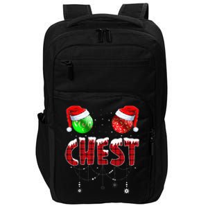 Chestnuts Matching Family Funny Chest Nuts Christmas Couples Impact Tech Backpack