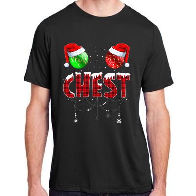 Chestnuts Matching Family Funny Chest Nuts Christmas Couples Adult ChromaSoft Performance T-Shirt