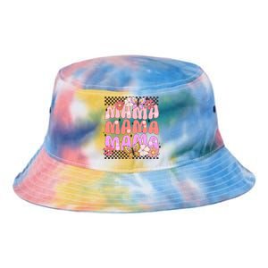 Checkered Mama Flowers Butterfly Tie Dye Newport Bucket Hat