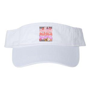 Checkered Mama Flowers Butterfly Valucap Bio-Washed Visor