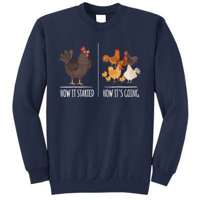 Chicken Meme Farm Hen Pun For Chicken Lovers Sweatshirt