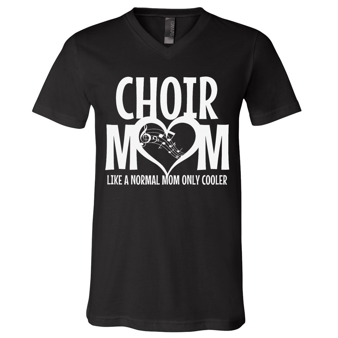 Choir Mom Funny Singing Singer V-Neck T-Shirt