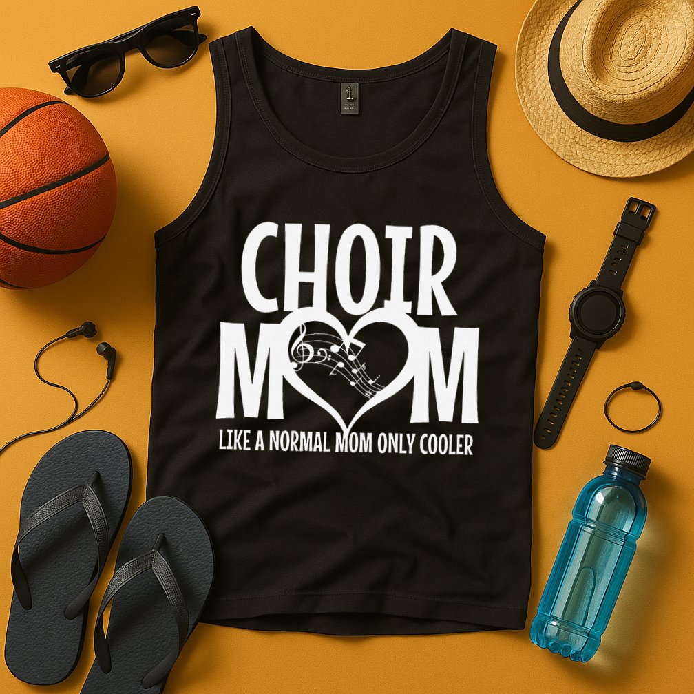 Choir Mom Funny Singing Singer Tank Top