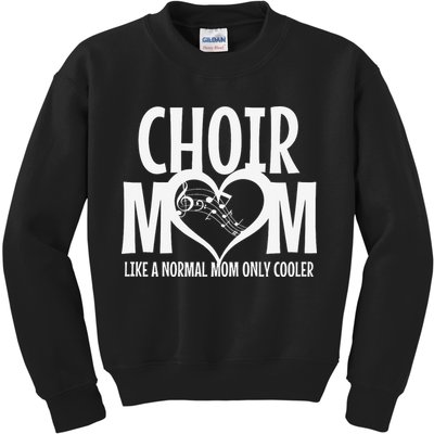 Choir Mom Funny Singing Singer Kids Sweatshirt