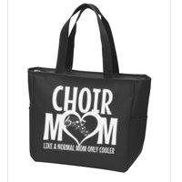 Choir Mom Funny Singing Singer Zip Tote Bag