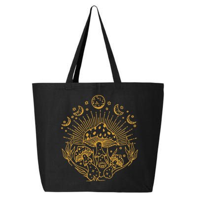 Cottagecore Mushrooms Fungi Goblincore Aesthetic Mycology 25L Jumbo Tote