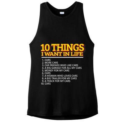 Car Mechanic For Men Ladies PosiCharge Tri-Blend Wicking Tank