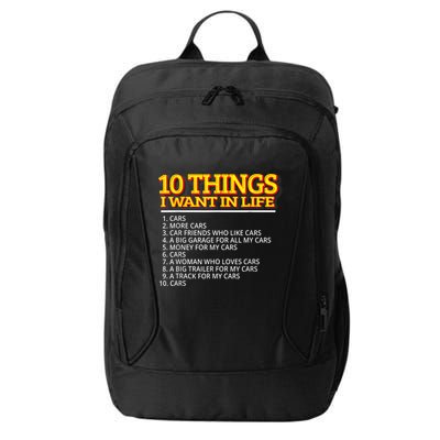 Car Mechanic For Men City Backpack