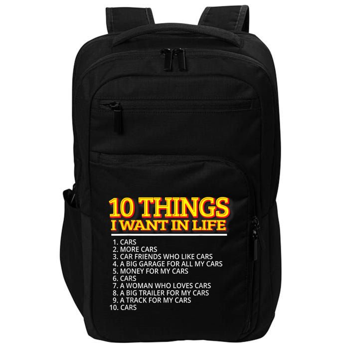 Car Mechanic For Men Impact Tech Backpack