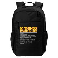 Car Mechanic For Men Backpack