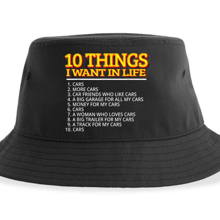 Car Mechanic For Men Sustainable Bucket Hat