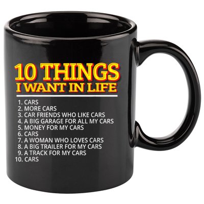 Car Mechanic For Men 11oz C Handle Ceramic Mug