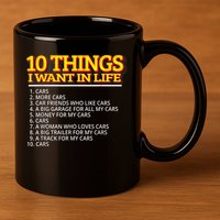 Car Mechanic For Men 11oz C Handle Ceramic Mug