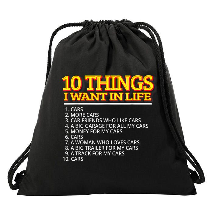 Car Mechanic For Men Drawstring Bag
