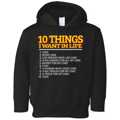 Car Mechanic For Men Toddler Hoodie