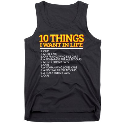 Car Mechanic For Men Tank Top
