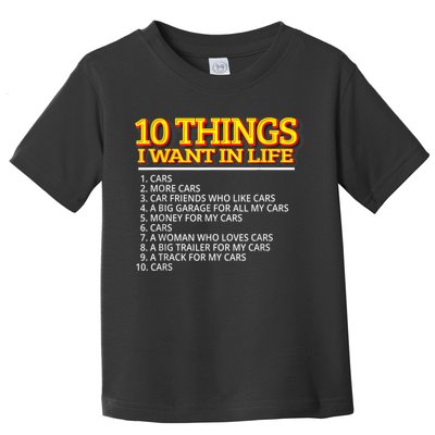 Car Mechanic For Men Toddler T-Shirt