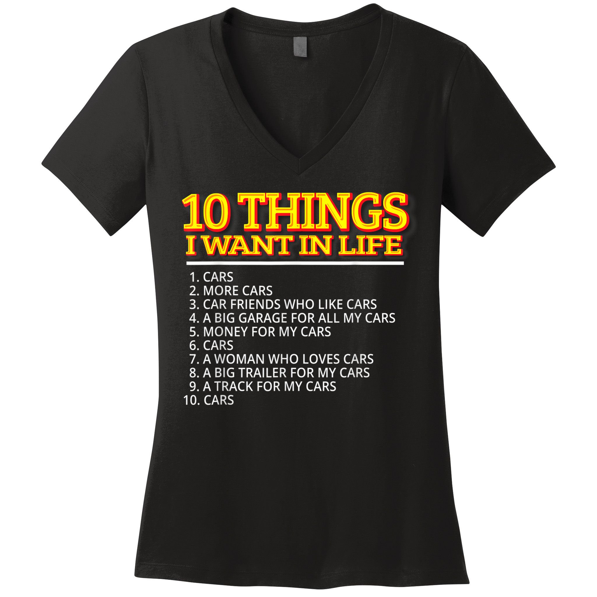 Car Mechanic For Men Women's V-Neck T-Shirt