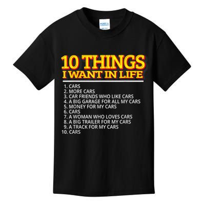 Car Mechanic For Men Kids T-Shirt