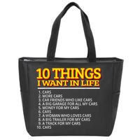 Car Mechanic For Men Zip Tote Bag