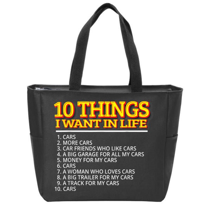 Car Mechanic For Men Zip Tote Bag