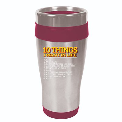 Car Mechanic For Men 16oz Travel Tumbler