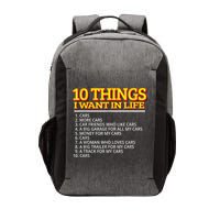 Car Mechanic For Men Vector Backpack