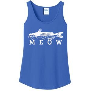 Catfish Meow Funny Catfishing Fishing Fisher Gift Ladies Essential Tank