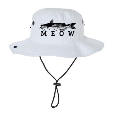 Catfish Meow Funny Catfishing Fishing Fisher Gift Legacy Cool Fit Booney Bucket Hat