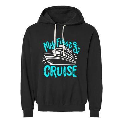 Cruise My First Cruise Garment-Dyed Fleece Hoodie