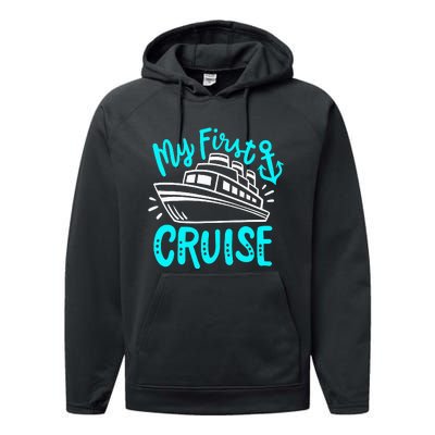 Cruise My First Cruise Performance Fleece Hoodie