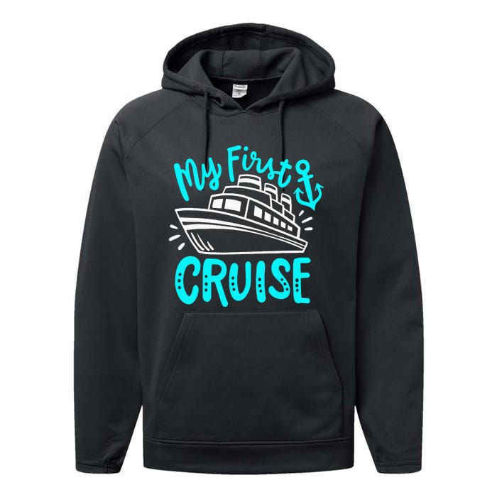 Cruise My First Cruise Performance Fleece Hoodie