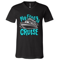 Cruise My First Cruise V-Neck T-Shirt