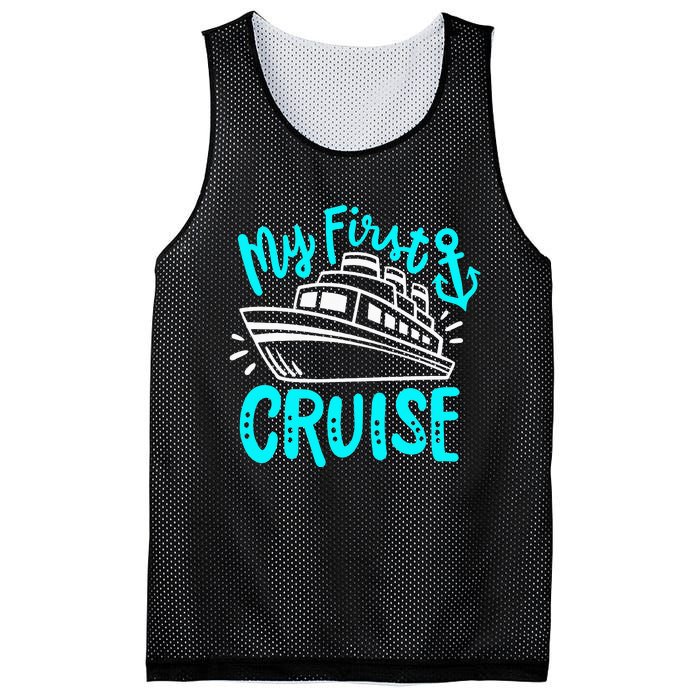 Cruise My First Cruise Mesh Reversible Basketball Jersey Tank