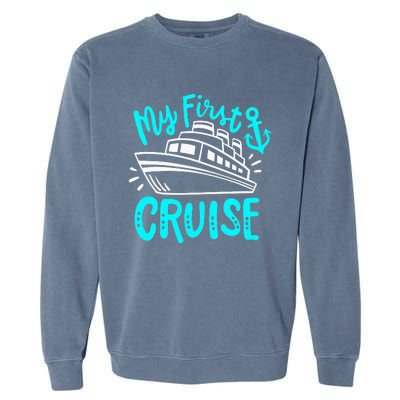 Cruise My First Cruise Garment-Dyed Sweatshirt