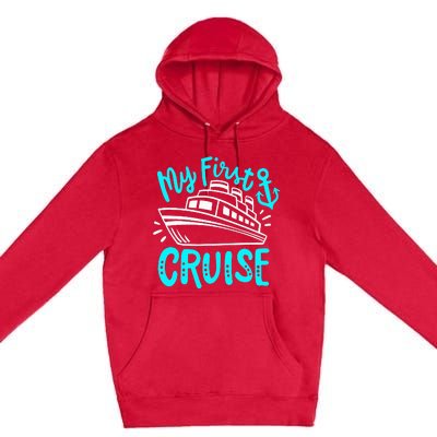 Cruise My First Cruise Premium Pullover Hoodie